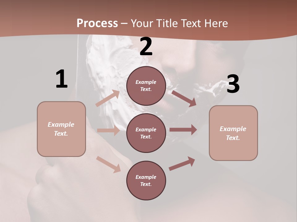 Clean Male Groom PowerPoint Template