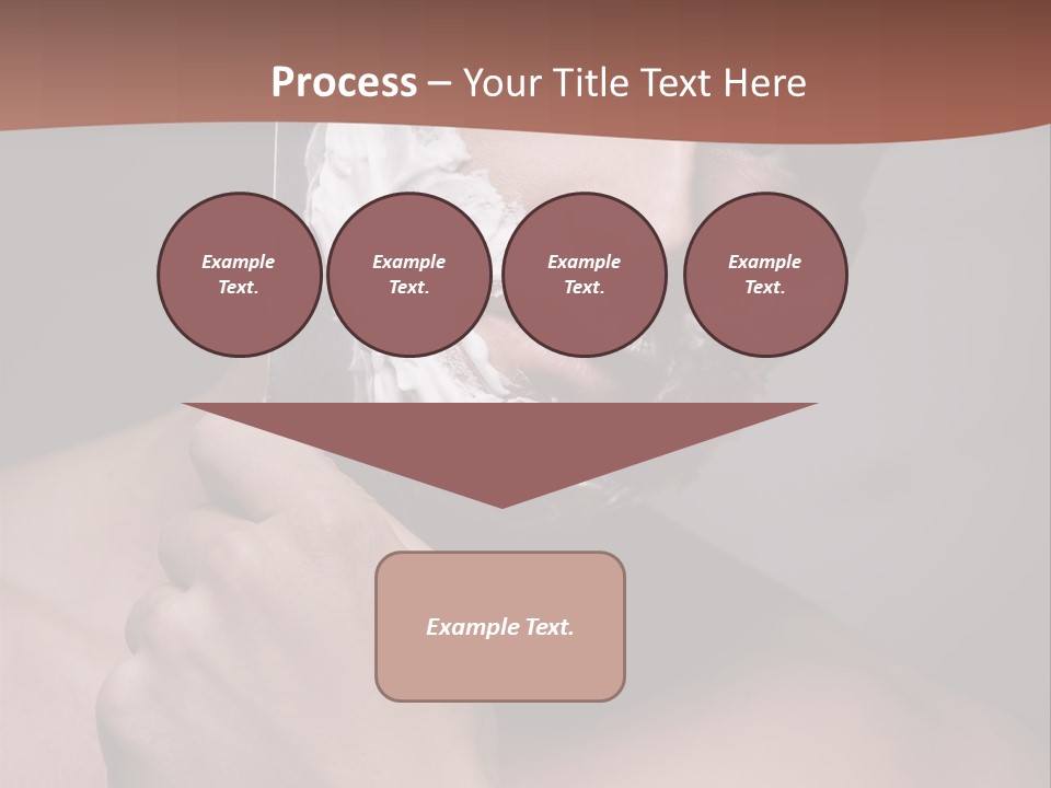 Clean Male Groom PowerPoint Template