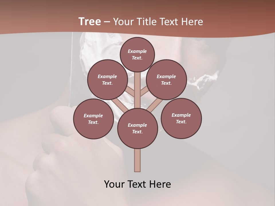 Clean Male Groom PowerPoint Template