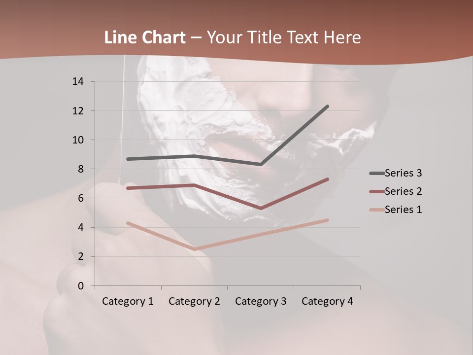 Clean Male Groom PowerPoint Template
