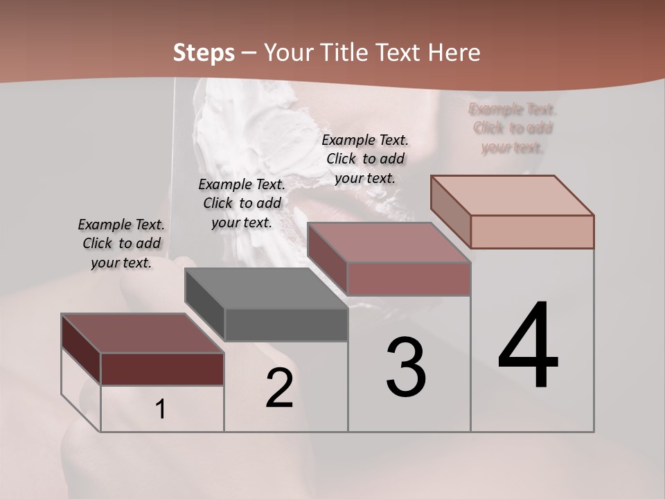 Clean Male Groom PowerPoint Template