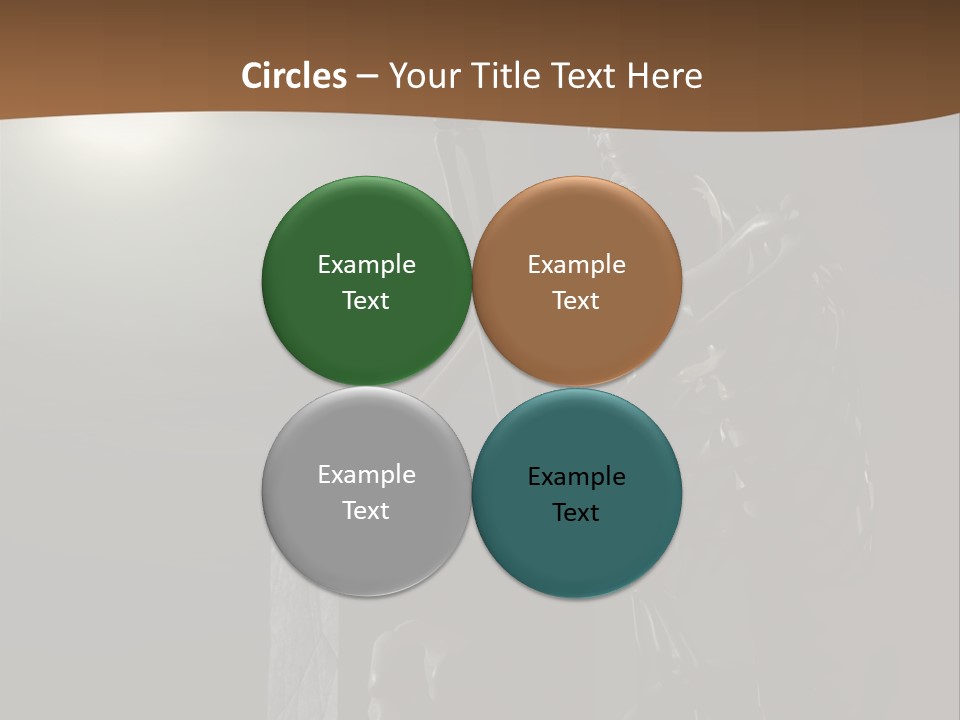 Moon Relaxation Skull PowerPoint Template