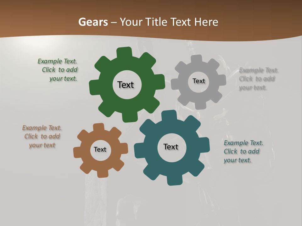 Moon Relaxation Skull PowerPoint Template