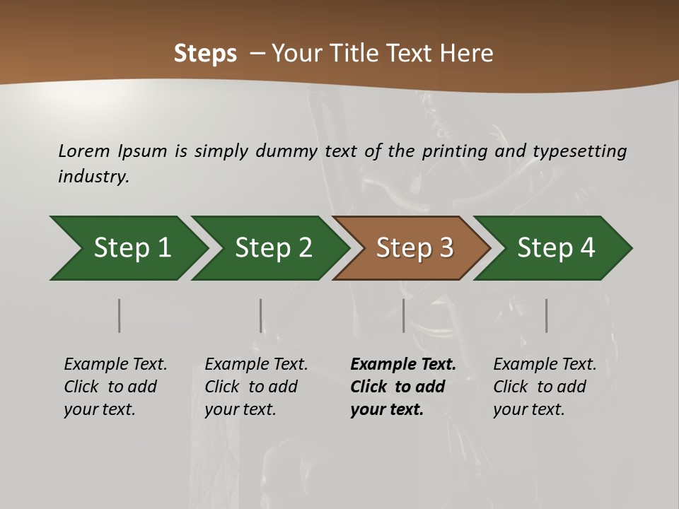 Moon Relaxation Skull PowerPoint Template