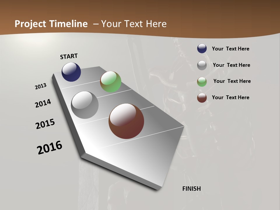 Moon Relaxation Skull PowerPoint Template