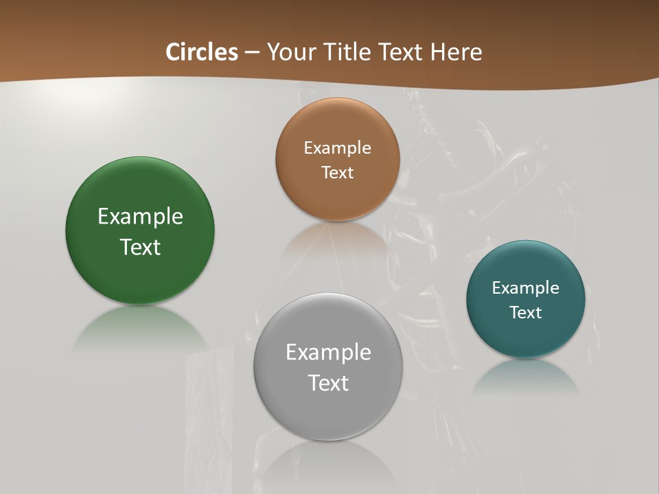 Moon Relaxation Skull PowerPoint Template