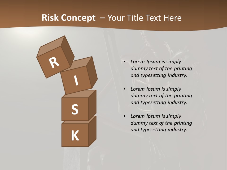 Moon Relaxation Skull PowerPoint Template