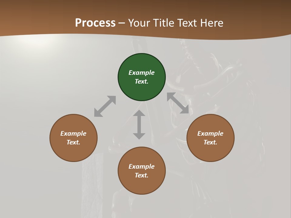 Moon Relaxation Skull PowerPoint Template