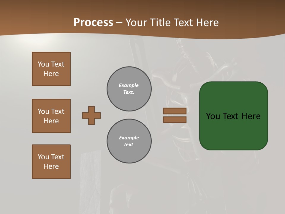Moon Relaxation Skull PowerPoint Template