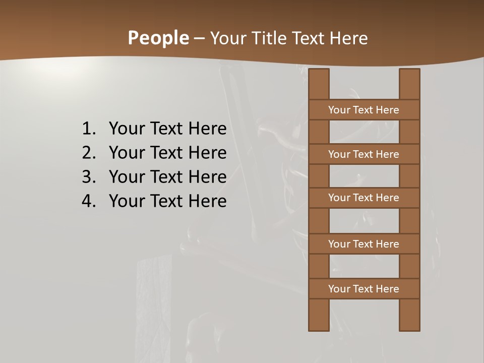 Moon Relaxation Skull PowerPoint Template