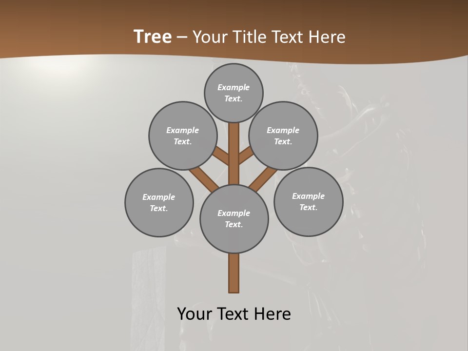 Moon Relaxation Skull PowerPoint Template