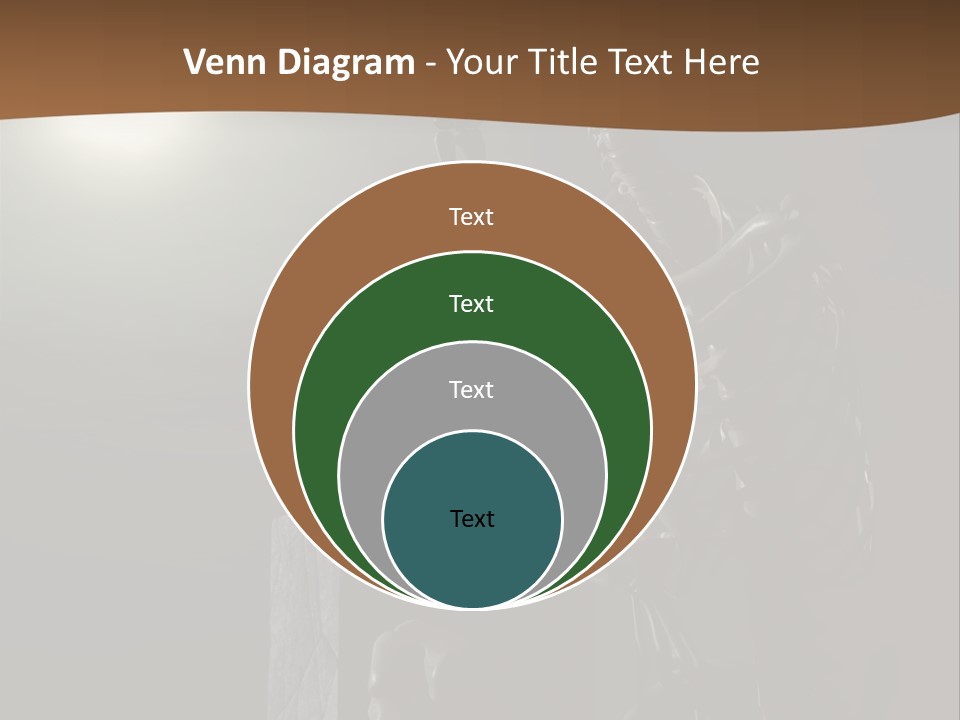 Moon Relaxation Skull PowerPoint Template