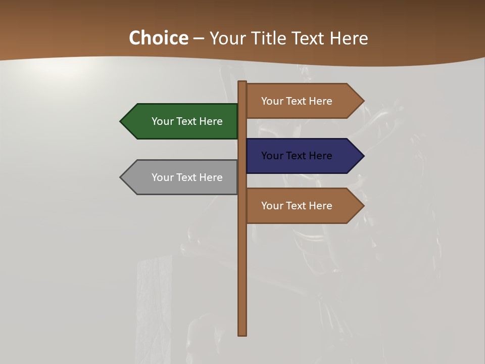 Moon Relaxation Skull PowerPoint Template