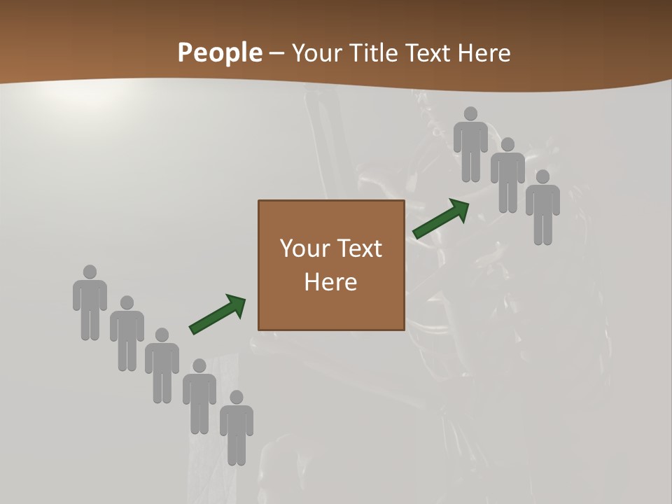 Moon Relaxation Skull PowerPoint Template