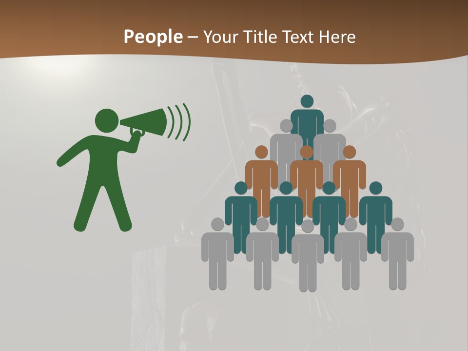 Moon Relaxation Skull PowerPoint Template