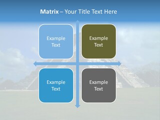 America Remains Chichen Itza PowerPoint Template
