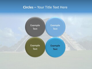 America Remains Chichen Itza PowerPoint Template