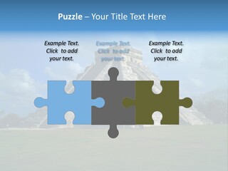 America Remains Chichen Itza PowerPoint Template