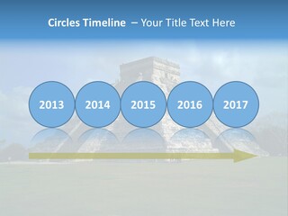 America Remains Chichen Itza PowerPoint Template