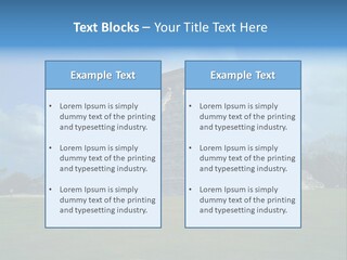 America Remains Chichen Itza PowerPoint Template