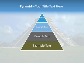 America Remains Chichen Itza PowerPoint Template