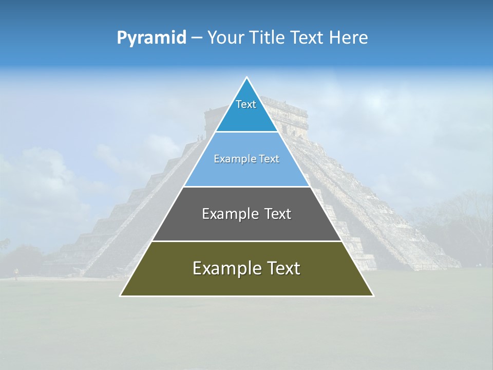 America Remains Chichen Itza PowerPoint Template