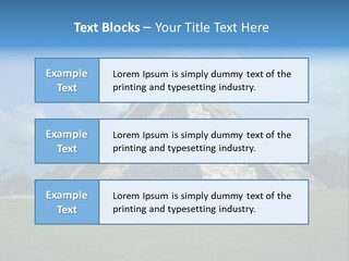 America Remains Chichen Itza PowerPoint Template
