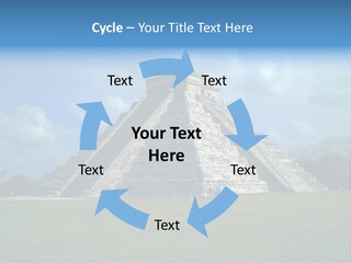 America Remains Chichen Itza PowerPoint Template