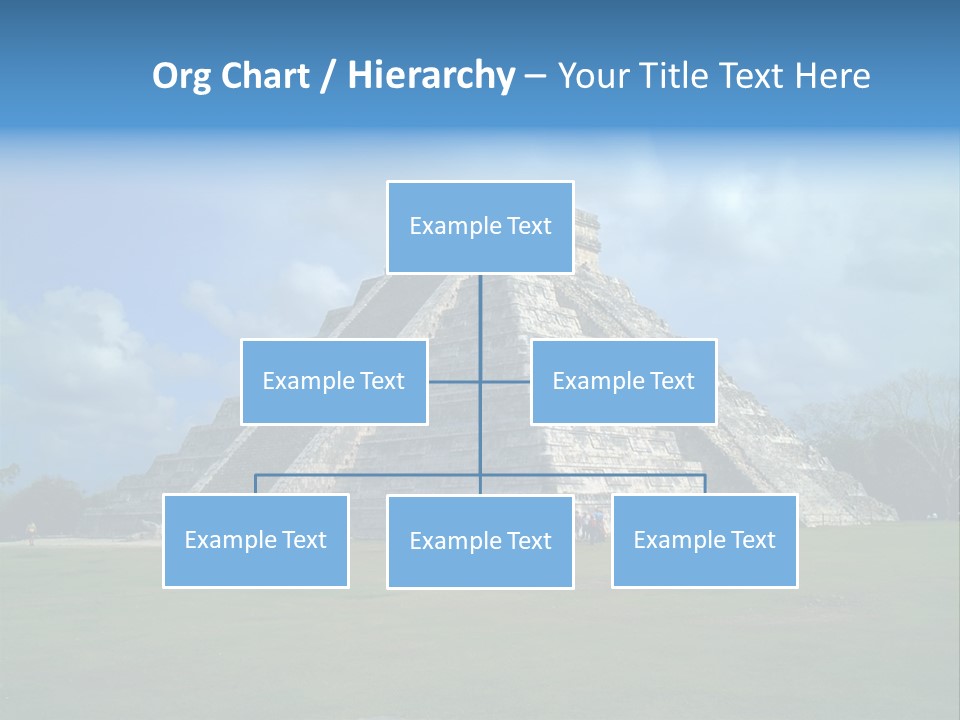 America Remains Chichen Itza PowerPoint Template