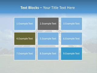 America Remains Chichen Itza PowerPoint Template