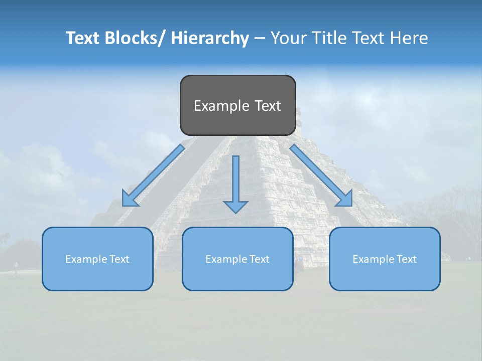 America Remains Chichen Itza PowerPoint Template