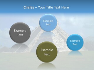 America Remains Chichen Itza PowerPoint Template