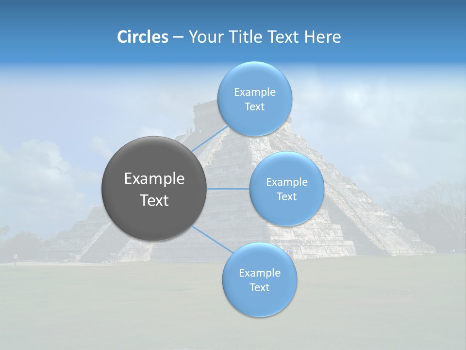 America Remains Chichen Itza PowerPoint Template