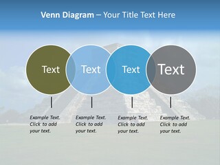 America Remains Chichen Itza PowerPoint Template