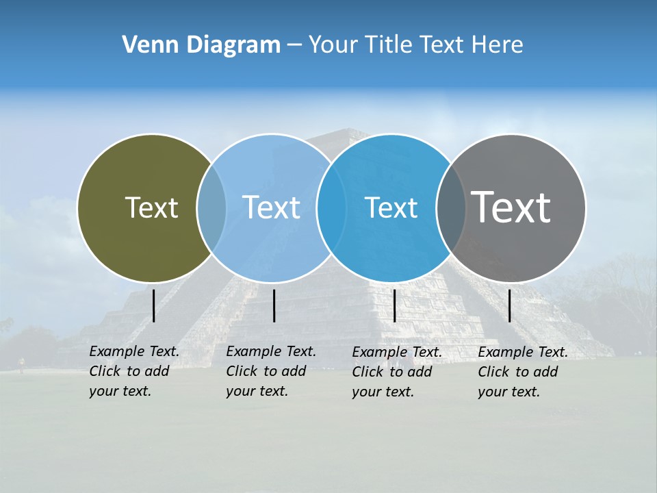 America Remains Chichen Itza PowerPoint Template