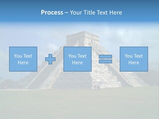 America Remains Chichen Itza PowerPoint Template