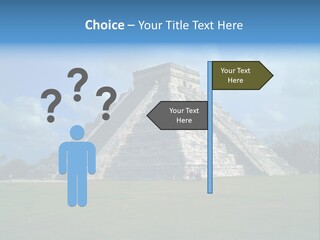America Remains Chichen Itza PowerPoint Template