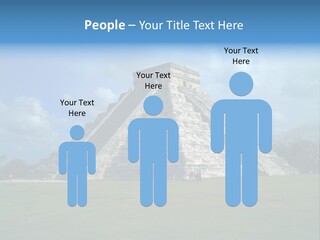 America Remains Chichen Itza PowerPoint Template