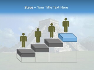 America Remains Chichen Itza PowerPoint Template