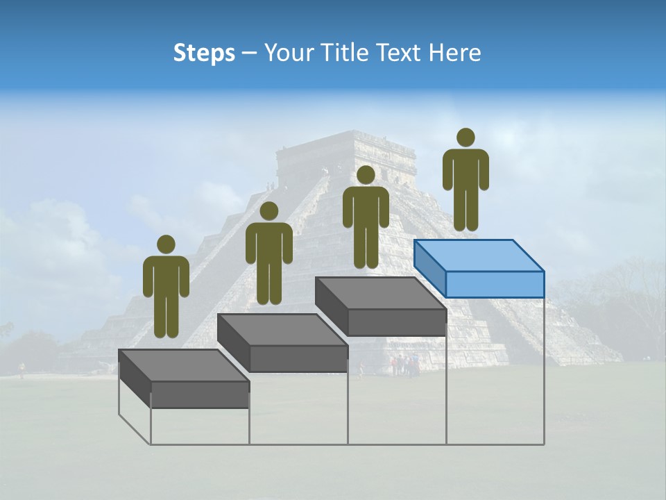 America Remains Chichen Itza PowerPoint Template