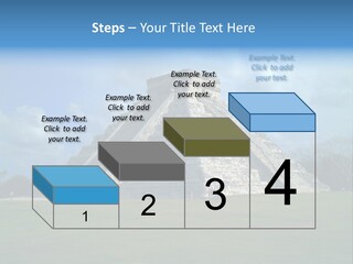 America Remains Chichen Itza PowerPoint Template