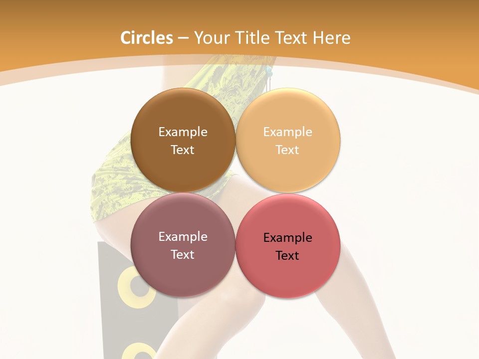 Sexual Green Sits PowerPoint Template