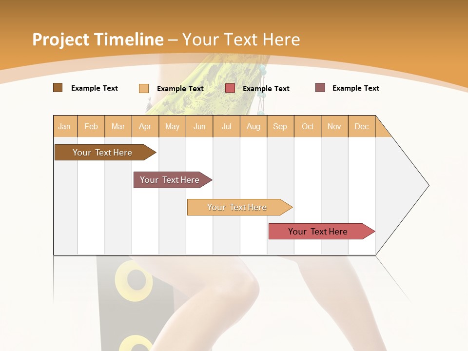Sexual Green Sits PowerPoint Template
