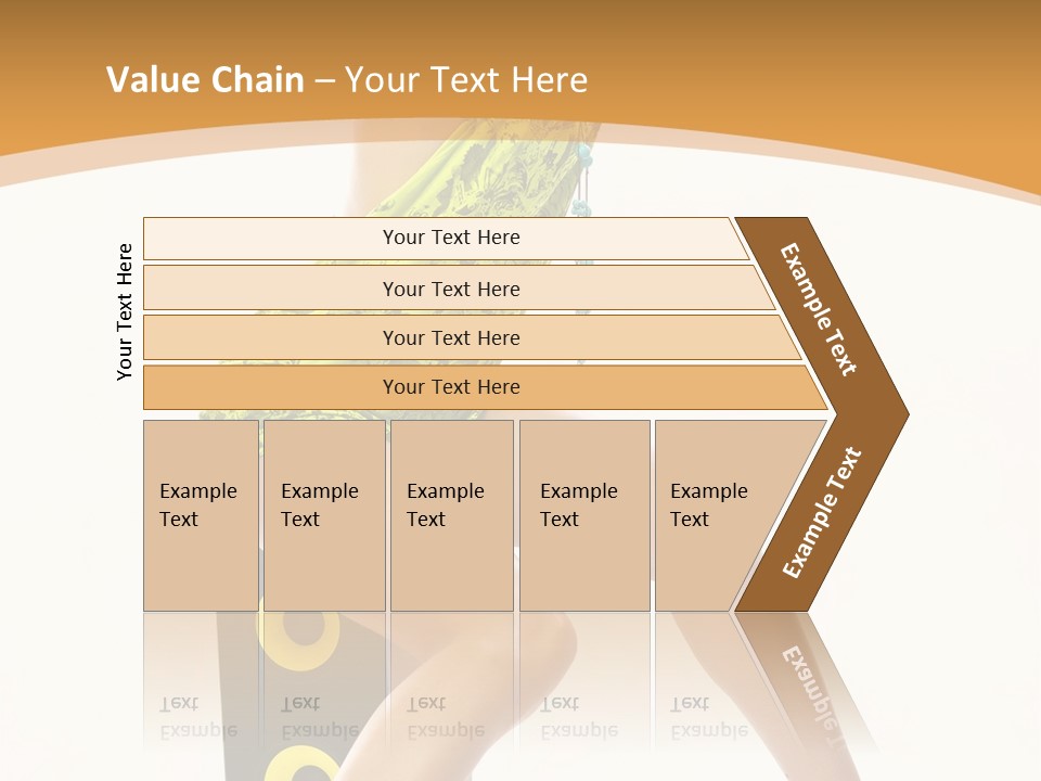 Sexual Green Sits PowerPoint Template