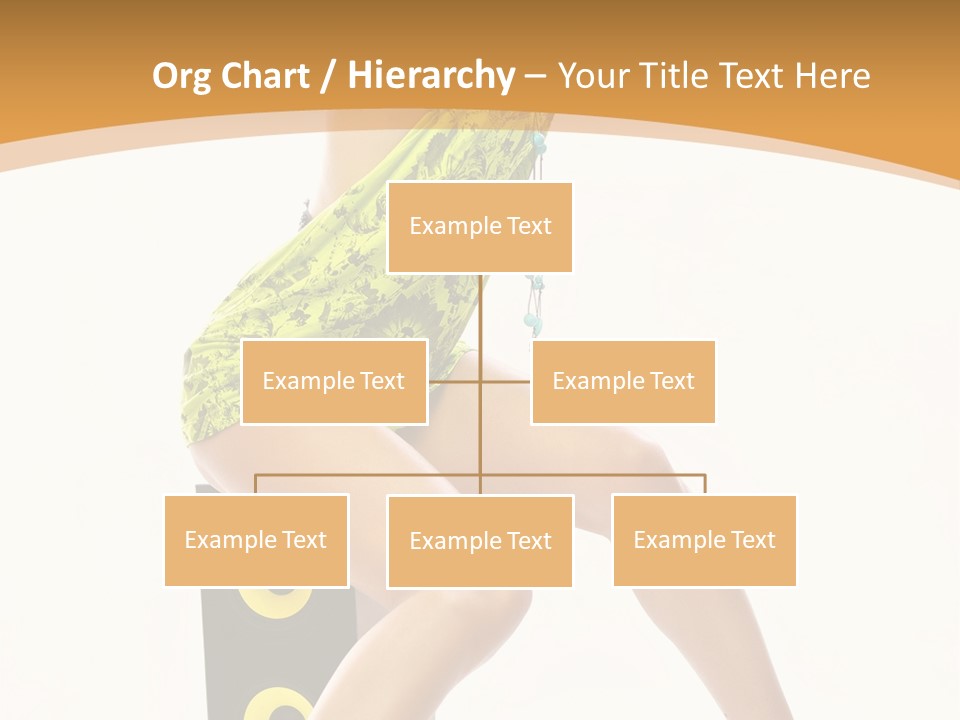 Sexual Green Sits PowerPoint Template