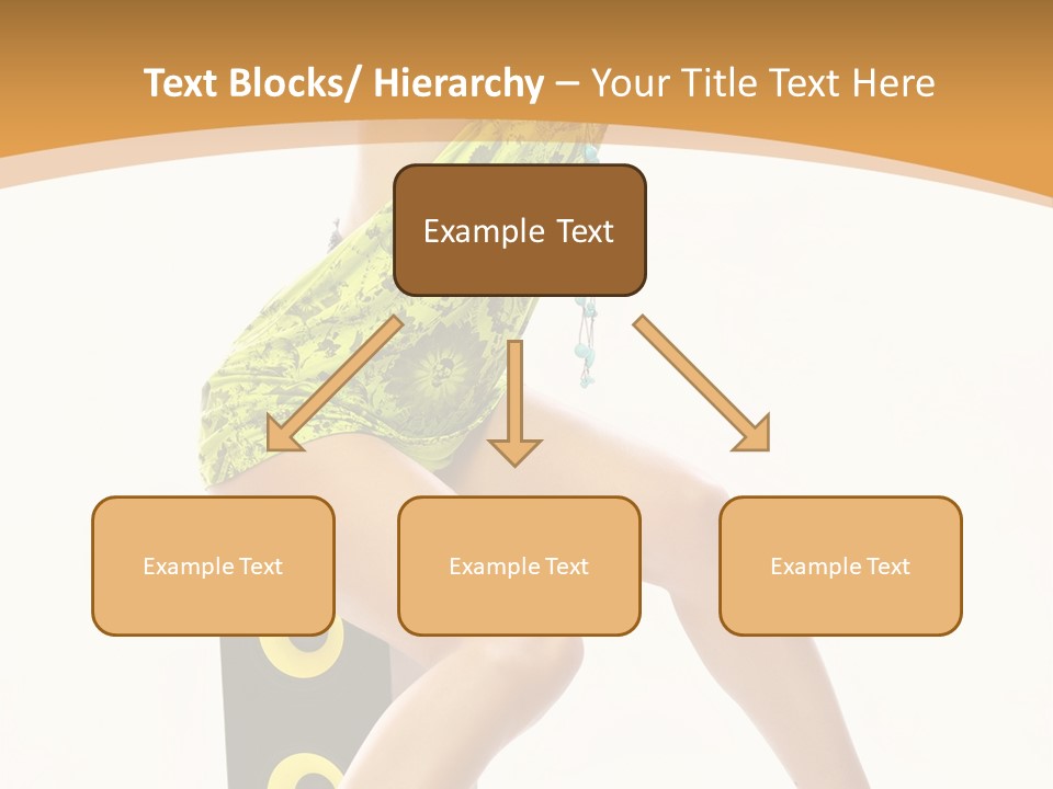 Sexual Green Sits PowerPoint Template