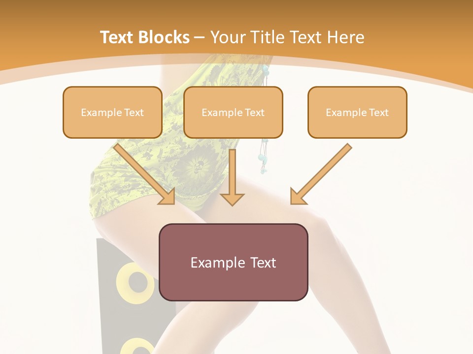 Sexual Green Sits PowerPoint Template