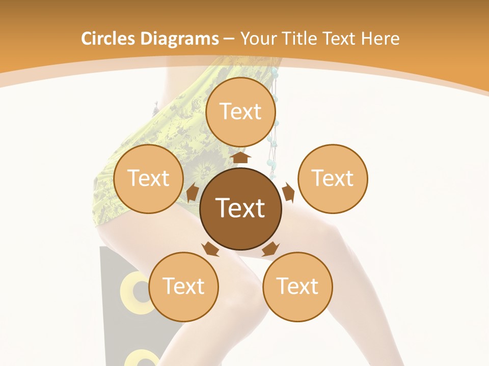 Sexual Green Sits PowerPoint Template