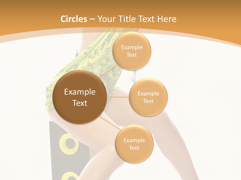 Sexual Green Sits PowerPoint Template