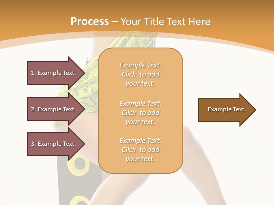 Sexual Green Sits PowerPoint Template